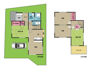 【1480万円】安行診療所前中古売家